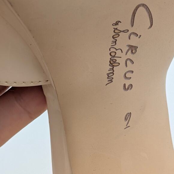 Circus by Sam Edelman Rosa Ankle-Strap Platform Pumps Vanilla Women's Size US9 - Picture 9 of 11